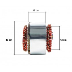 Stojan 1F - Wysokość pakietu 150 mm do agregatu prądotwórczego jednofazowego - uzwojenie wykonane z aluminiowe